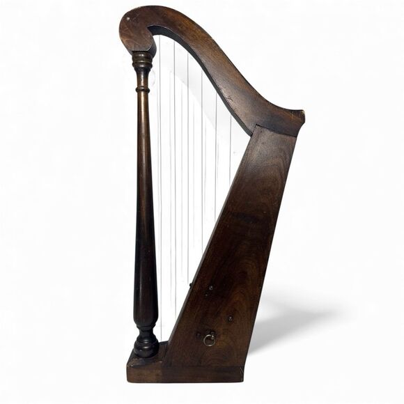 Antique 1930’s Ward Stilson Mahogany 9584 Automatic Harp Music Box Working - Picture 10 of 17